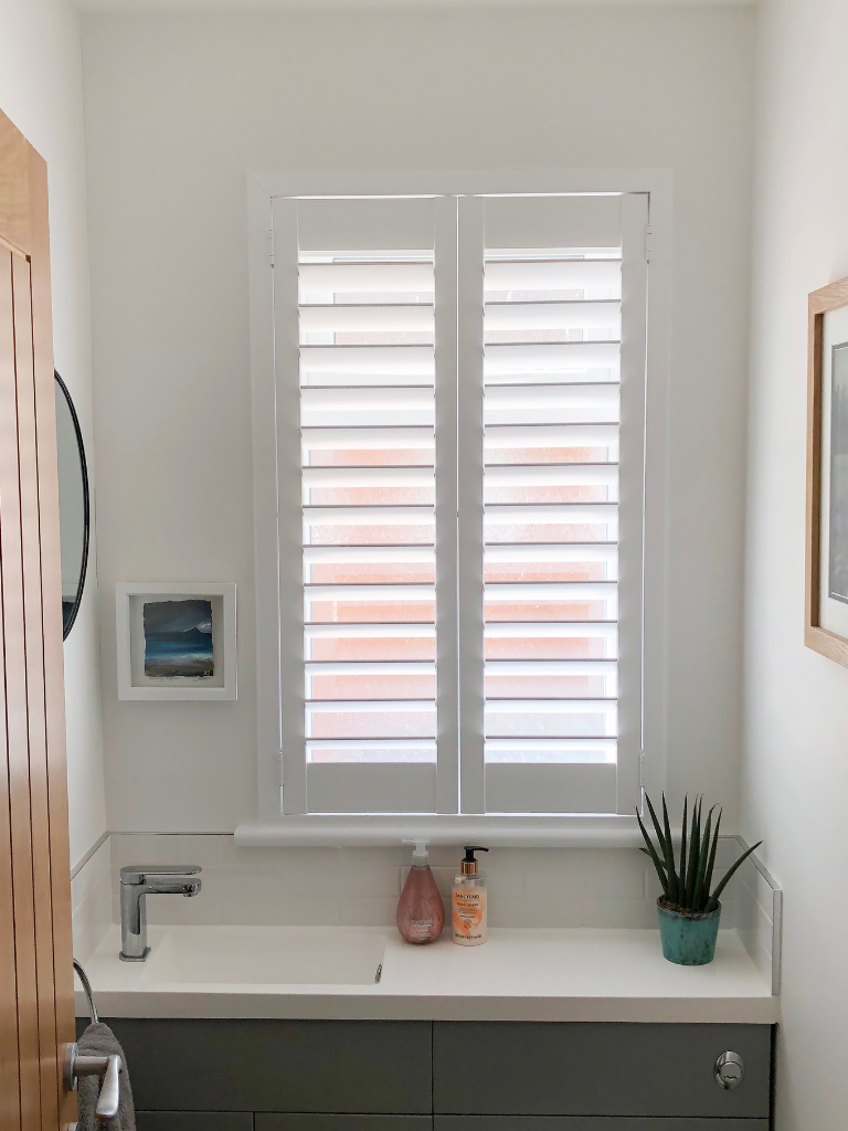 Full Height Bathroom Shutters