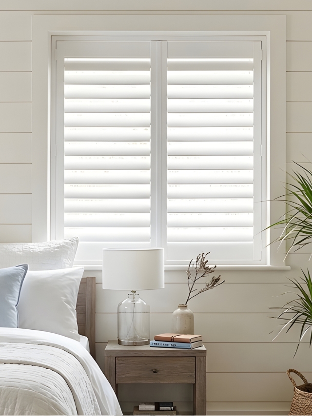 White Full Height Coastal Bedroom